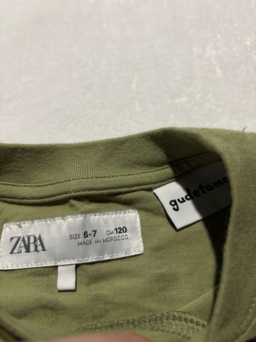 Zara Gudetama Green Long Sleeve Tee - Picture 5 of 6